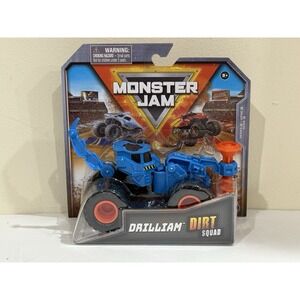 2024 Spin Master Monster Jam Dirt Squad Drilliam Series 9